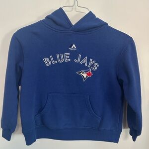 Majestic Kids Blue Jays Hoodie - Royal Blue